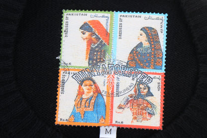 Black Pakistan Flag Knit (PREORDER)