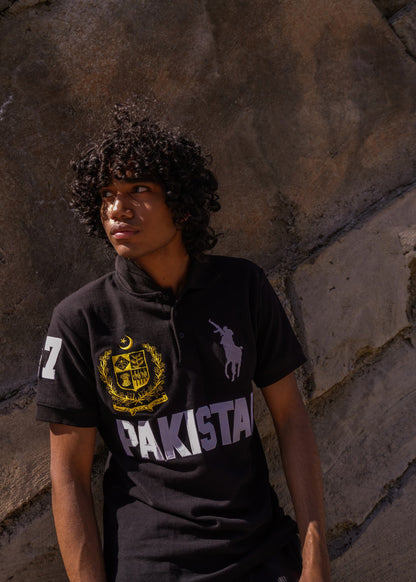 Black Pakistan Polo